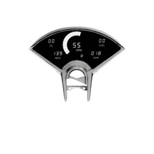 1955-1956 Bel Air Digital Gauges White LED Intellitronix DP1101W Made In USA picture