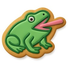 Toad Chomping Cookie Cutter & Stamp - 4x3.5 Fun Kitchen Baking picture