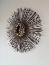 Vintage from 1970-79 Impressive Wall Sunburst Sculpture  picture