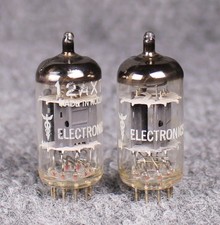 (2) ANOS Amperex SELECTED  ECC83/12AX7 Tubes ~ MATCHED PAIR ~ Test @ 102%+ picture