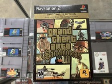 GTA San Andreas: Special Edition (PlayStation 2 PS2, 2005) Brand New SEALED picture