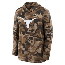 Texas Longhorns Nike Military Appreciation Hooded Shirt picture