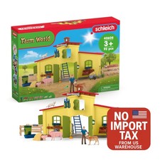 Schleich Farm World Animal Playset - 92pc Kids Farm Playset with Cow, Horse, ... picture