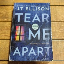 SIGNED J.T. Ellison Tear Me Apart ARC Uncorrected Proof 2018 Advance Copy picture