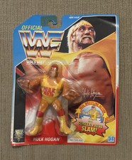 WWF Hulk Hogan Gorilla Press Slam Action Figure Original Packaging 1990 picture