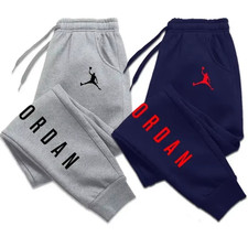 2025 men's sweatpants autumn and winter new men's casual pants sports jogging picture