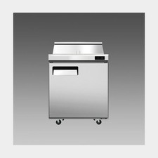 Oliver 28” Commercial Salad & Sandwich Prep Refrigerator Cooler Table SP8 picture