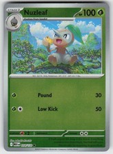 Nuzleaf 014/132 Common Mega Evolution Pokemon Reverse Holo Near Mint picture