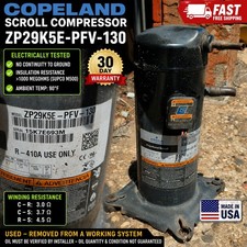 Copeland 2.5 Ton Compressor ZP29K5E-PFV-130 ZP29K5E-PFV-830 ZP29K5-PFV-130 Used picture