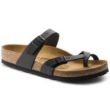Birkenstock Mayari Black Birko-Flor Women's Sandals – Regular Fit Sizes 37–41 picture