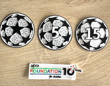 UEFA Champions League Starball Foundation Patch Badge Set UCL Iron On for Jersey picture