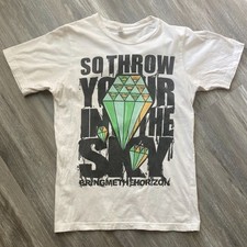Vintage 2008 Bring Me The Horizon Band Tee Shirt Diamonds Aren't Forever BMTH picture