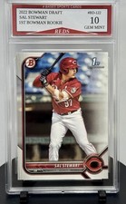 2022 Bowman Draft Sal Stewart Cincinnati Reds 1st Bowman Rookie Card #BD-122 picture