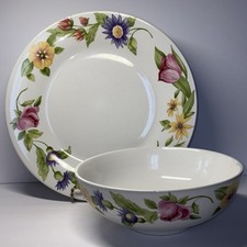Pfaltzgraff Emma 12 Inch Chop Platter and Vegetable Serving Bowl Set picture