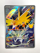 2026 Pokemon 30th Celebration Card 133/128 Zapdos IR Illustration Rare picture