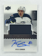 2016-17 Upper Deck Premier Kyle Connor Rookie Auto Patch RC #75 /299 Jets picture
