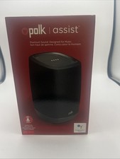 Polk Audio (AM9305) Assist Smart Speaker with Google Assistant - Midnight Black picture