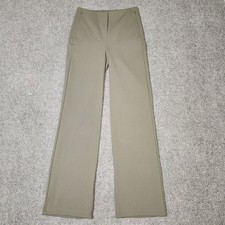 Lululemon Smooth Fit Pull On High Rise Pant Womens 4 Green Cropped 26
