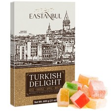 Eastanbul Turkish Delight, Turkish Delights Candy Assorted Flavor, 21.2oz picture