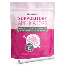 NutraBlast Disposable Vaginal Suppository Applicators | Fits Most Size & Brands picture