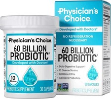 Physician's Choice Probiotics 60 Billion CFU10 Strains+Organic Prebiotics Fres picture