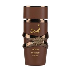 Lattafa Asad Bourbon for Men Eau de Parfum Spray, 3.4 oz / 100 ml - New SEALED picture