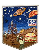 OA Gila Lodge 378 BSA 2010 Yucca Council Scouts To The Future 2 Patch Set Mint picture