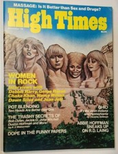 HIGH TIMES WOMEN IN ROCK VINTAGE NOV 1979 MARIJUANA MAGAZINE WEED 420 N/M picture