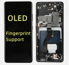 Fr Samsung Galaxy S21 Ultra G998 SM-G998U OLED Display LCD Touch Screen Frame US picture