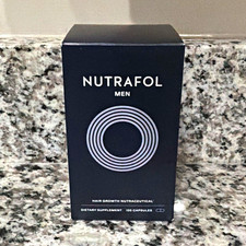 Nutrafol Men Hair Growth Nutraceutical Supplement, 120 Capsules BRAND NEW SEALED picture