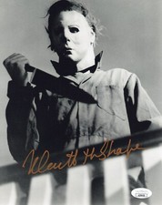 Nick Castle autographed inscribed 8x10 photo Halloween JSA Michael Myers picture