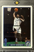 KEVIN GARNETT RARE CHROME TOPPS 2003 INVESTMENT CARD TWOLVES LEGEND GOAT MVP picture