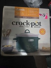 New Open Box Crock-Pot 4.5-Qt Design Series Slow Cooker – Green picture