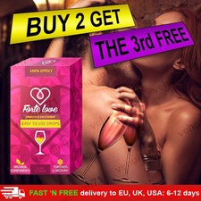 3 bottles of Female 100% Natural Pathogen FORTE LOVE Instant Complex Enhancement picture