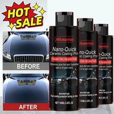 2PCS Nano-Quick Ceramic Coating Pro, Revolutionary Nano Spray for Car Detailing picture