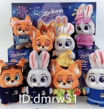 Authentic POP MART Pop Zoo Topia Confirmed Blind Box Figure Plash Pendant Toy picture