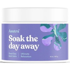 ASUTRA Dead Sea Bath Salts Ultimate Relaxation, 16 oz  Soak in Rich & Vital H... picture