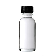 288 PCS [Case] 1 oz [30ml] Clear Boston Round Glass Bottle with Cone Caps picture