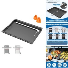 SafBbcue Full-Size Griddle Insert for Weber Spirit 400 Series (2025) Carbon picture