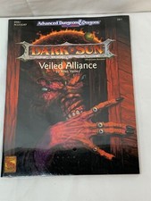 DARK SUN VEILED ALLIANCE 1992 Dungeons & Dragons Sealed  DSR3 2411 TSR 1992 picture