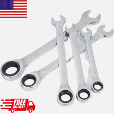 12 Point Metric Ratchet Wrench Combination Spanner Tool Pick Size 8mm to 19mm picture