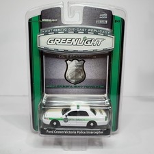 2008 Greenlight Exclusive MOC Ford Crown Victoria Police Intercepter 1 Of 2500  picture