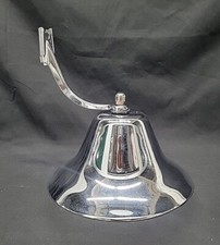 Perko fog bell 8 inch chrome finish new without box / Boat Fog Bell # 3844 picture