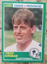 1989 Score - 1989 Rookie Troy Aikman #270 (RC) picture