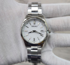 Seiko Selection SBTM317 Solar Radio-Controlled 39.5mm Dark White Dial Mens Watch picture