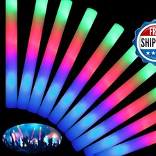 HONLYNE 46 PCS Foam Glow Sticks LED 3 Modes Party Pack picture