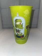Jack in The Box Simpsons Collectable Glow In The Dark Cups + FREE JIBBI PER CUP picture