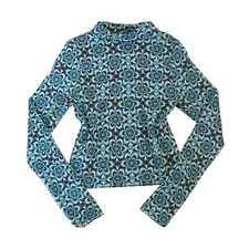 70s Groovy Flower pattern top picture