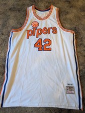 Vintage Connie Hawkins Pittsburgh Pipers ABA Mitchell & Ness Jersey  picture