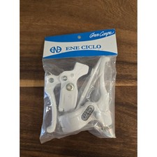 Dia-Compe Tech 77 Brake Levers White Pair Ene Ciclo Gran Compe 4428-030-WH picture